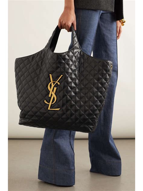 ysl besch bag|ysl quilted tote bag.